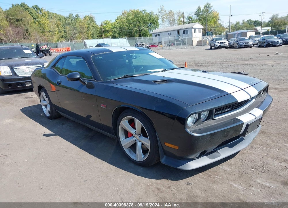 2012 DODGE CHALLENGER SRT8 392 VIN: 2C3CDYCJ8CH204568
