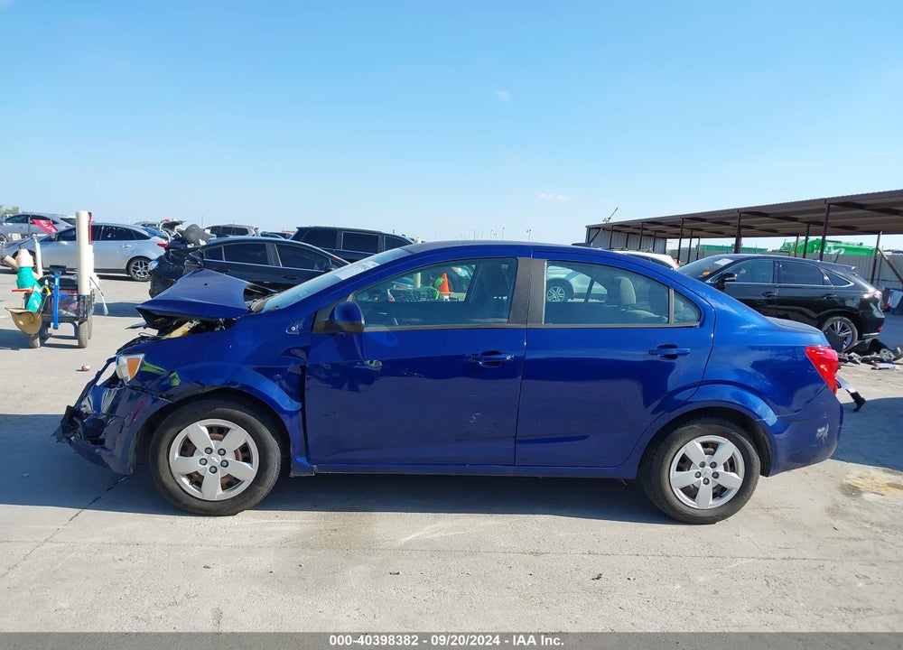 2013 CHEVROLET SONIC LS AUTO VIN: 1G1JA5SG7D4177550