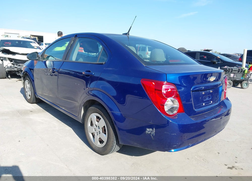2013 CHEVROLET SONIC LS AUTO VIN: 1G1JA5SG7D4177550