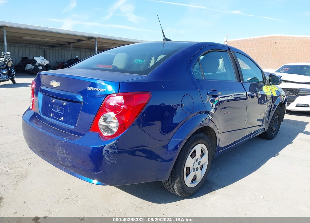 2013 CHEVROLET SONIC LS AUTO VIN: 1G1JA5SG7D4177550