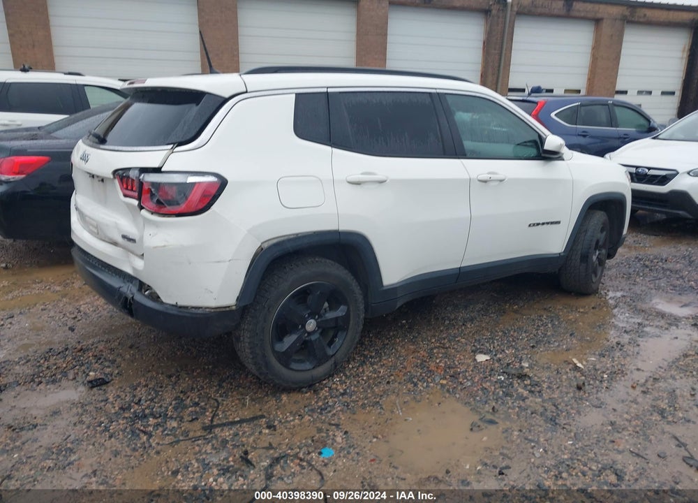 2018 JEEP COMPASS LATITUDE 4X4 VIN: 3C4NJDBB4JT161223