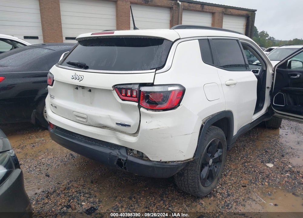2018 JEEP COMPASS LATITUDE 4X4 VIN: 3C4NJDBB4JT161223