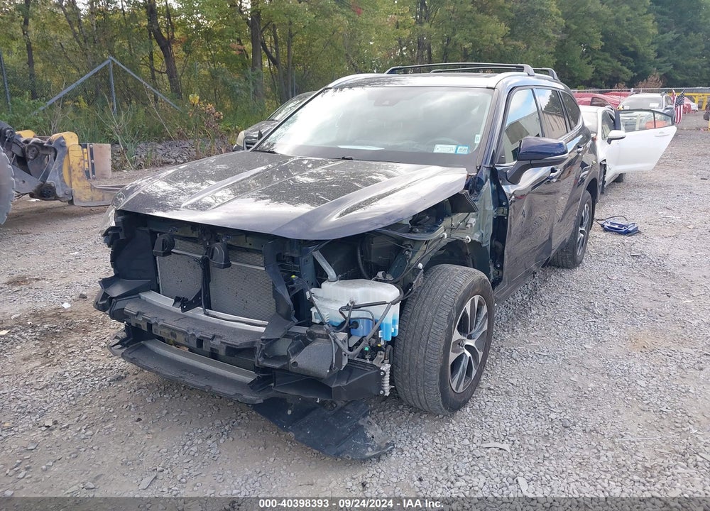2021 TOYOTA HIGHLANDER XLE VIN: 5TDGZRBH3MS112693
