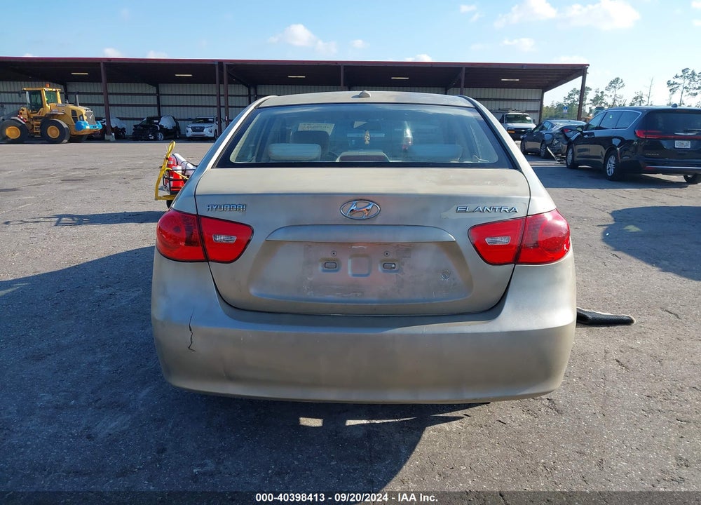 2007 HYUNDAI ELANTRA GLS/LIMITED/SE VIN: KMHDU46D57U268113