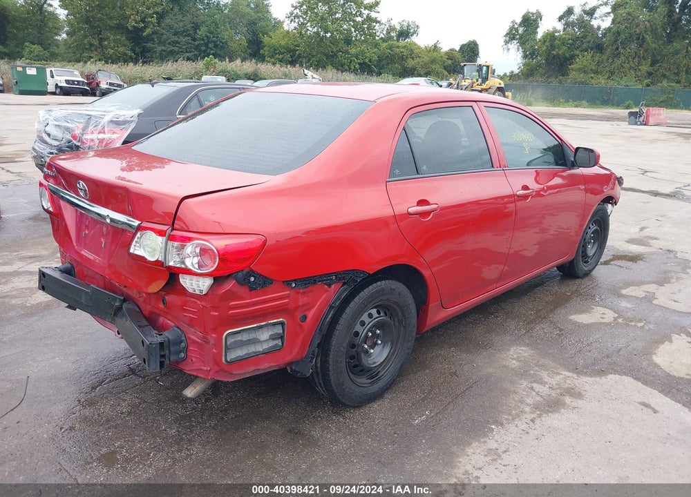 2013 TOYOTA COROLLA L VIN: 2T1BU4EE1DC999149