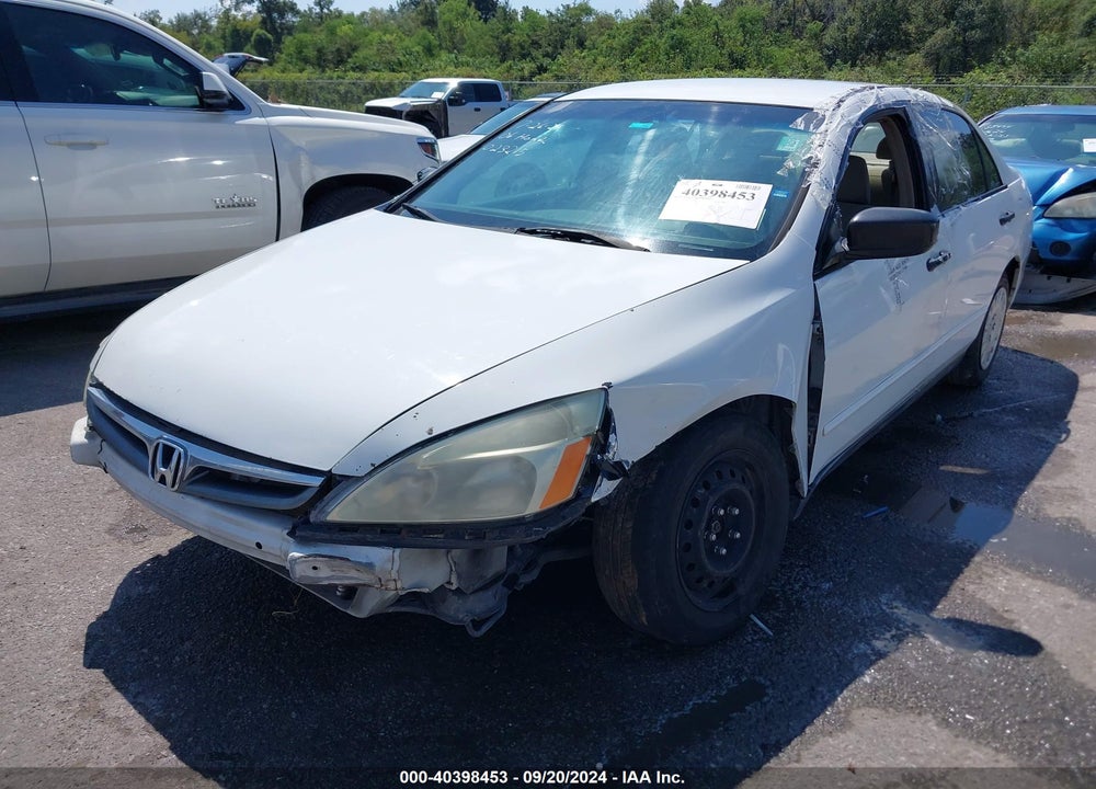 2007 HONDA ACCORD 2.4 VP VIN: 1HGCM56177A023215