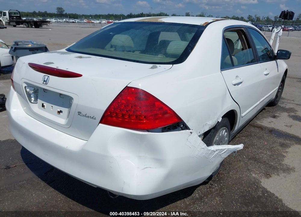 2007 HONDA ACCORD 2.4 VP VIN: 1HGCM56177A023215
