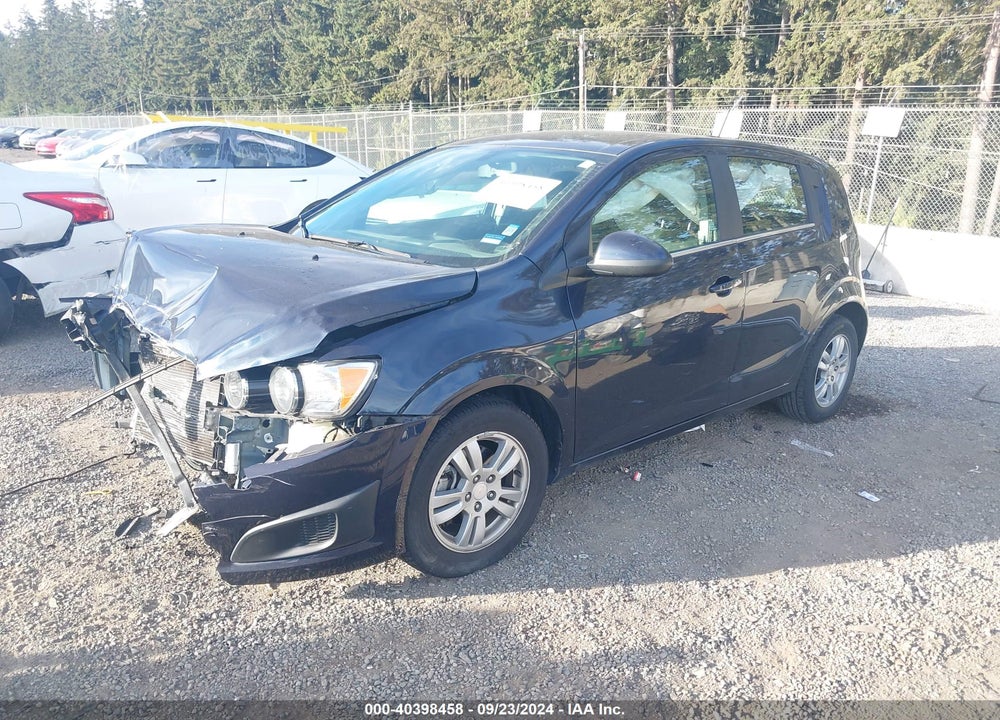 2016 CHEVROLET SONIC LT AUTO VIN: 1G1JC6SG2G4151698
