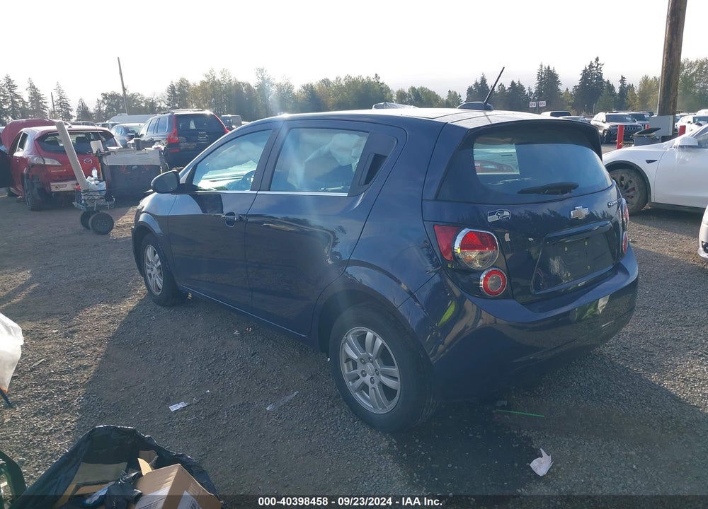 2016 CHEVROLET SONIC LT AUTO VIN: 1G1JC6SG2G4151698