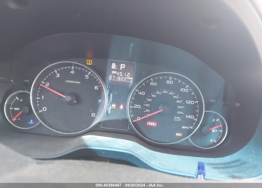2014 SUBARU LEGACY 2.5I VIN: 4S3BMBA6XE3017695