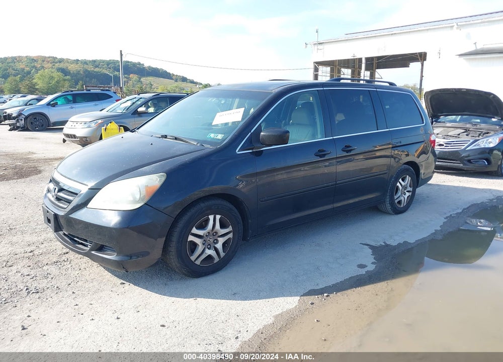 2007 HONDA ODYSSEY EX-L VIN: 5FNRL38747B026663