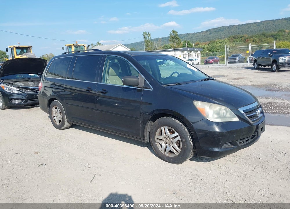 2007 HONDA ODYSSEY EX-L VIN: 5FNRL38747B026663