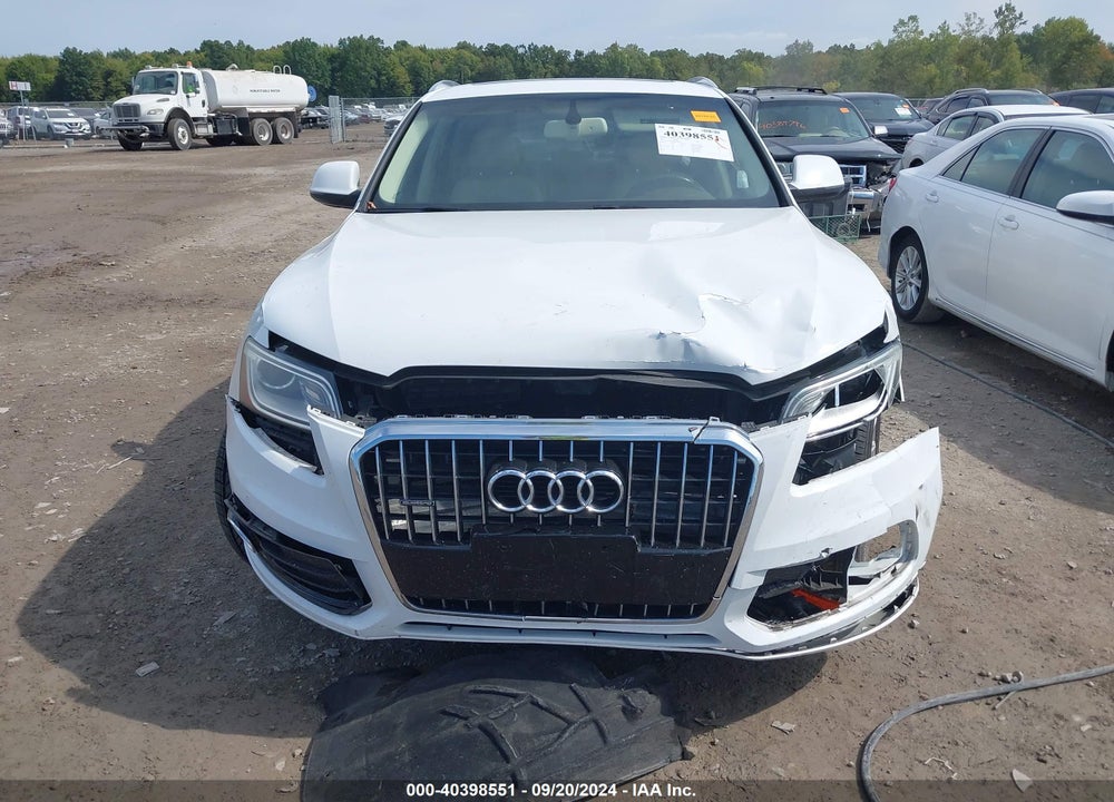 2013 AUDI Q5 2.0T PREMIUM VIN: WA1LFAFP0DA064152
