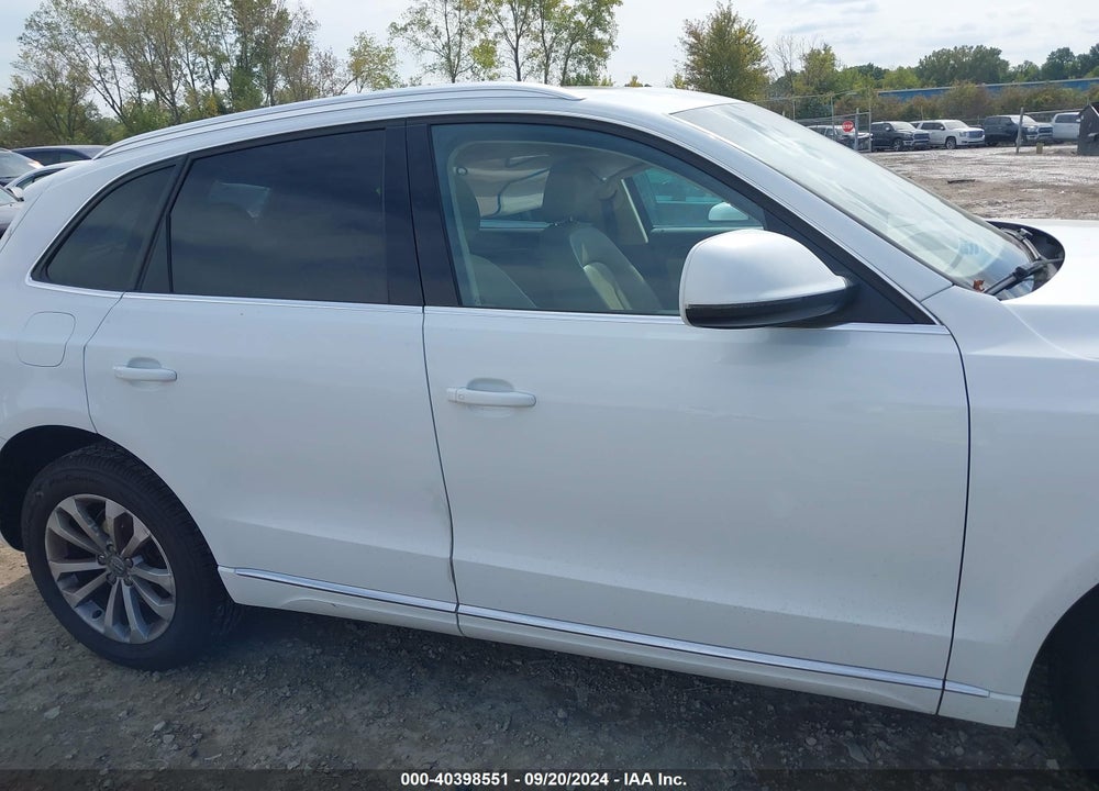 2013 AUDI Q5 2.0T PREMIUM VIN: WA1LFAFP0DA064152