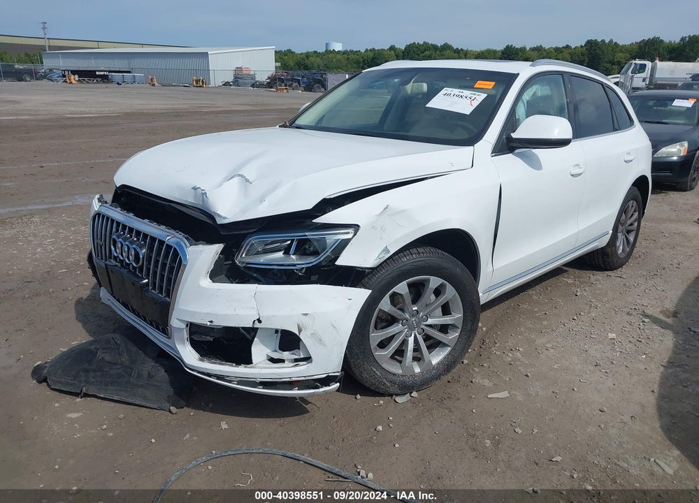 2013 AUDI Q5 2.0T PREMIUM VIN: WA1LFAFP0DA064152