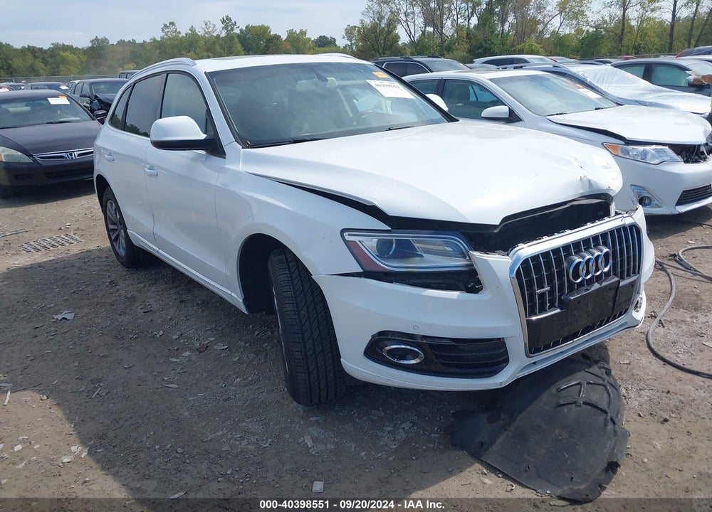 2013 AUDI Q5 2.0T PREMIUM VIN: WA1LFAFP0DA064152
