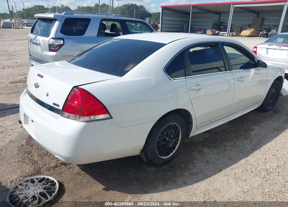 2011 CHEVROLET IMPALA POLICE VIN: 2G1WD5EM0B1154182