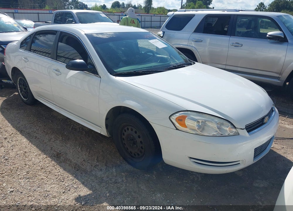 2011 CHEVROLET IMPALA POLICE VIN: 2G1WD5EM0B1154182