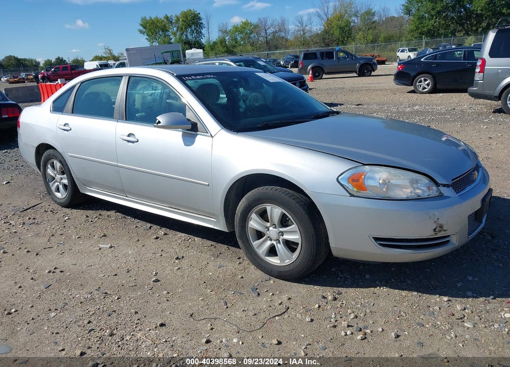 2012 CHEVROLET IMPALA LS VIN: 2G1WF5E32C1266453