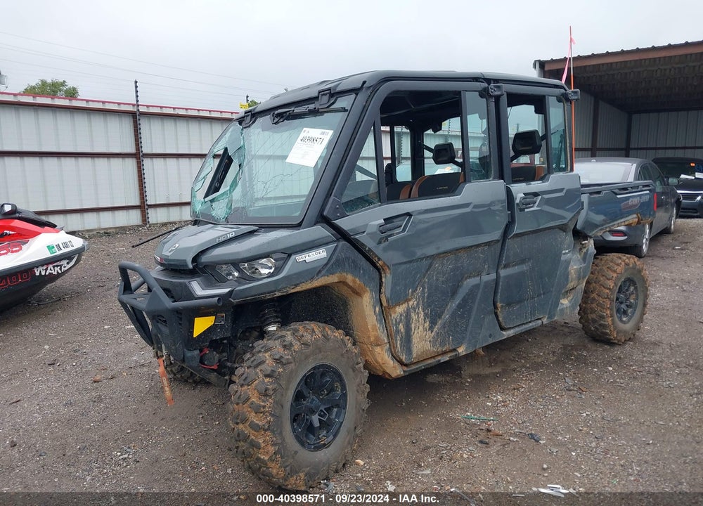 2024 CAN-AM DEFENDER MAX LIMITED CAB HD10/LONE STAR HD10 VIN: 3JBUUAX46RK014045