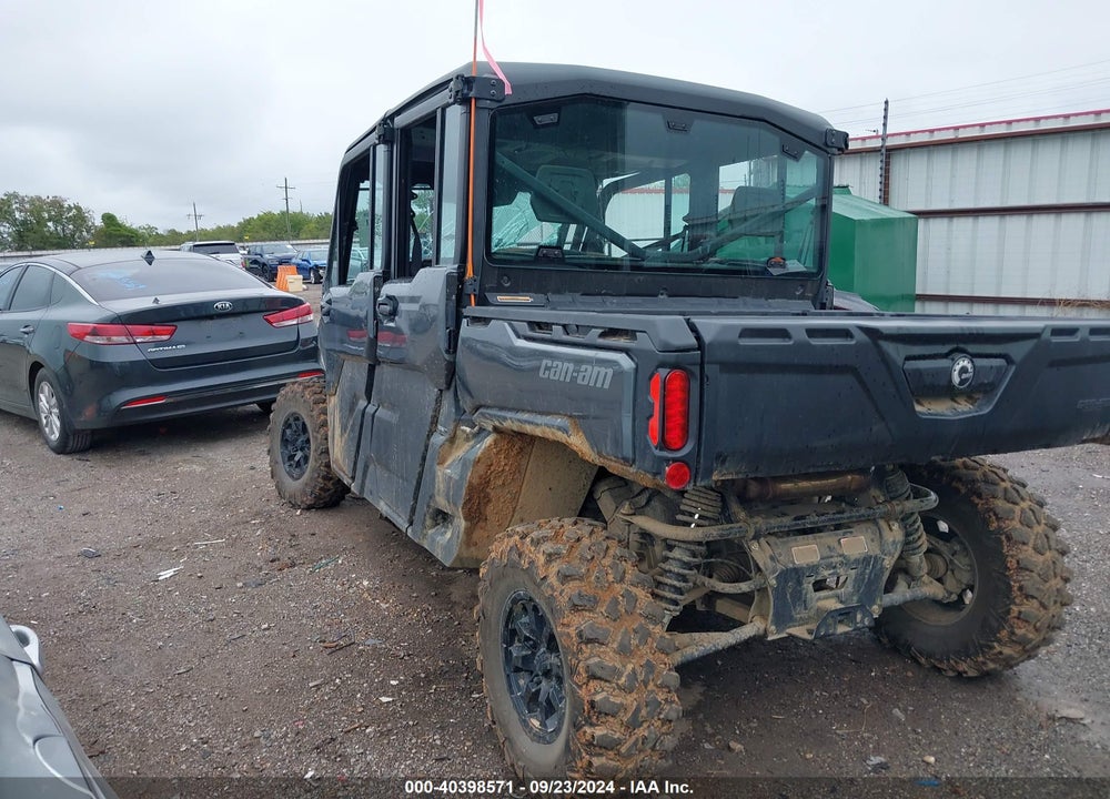 2024 CAN-AM DEFENDER MAX LIMITED CAB HD10/LONE STAR HD10 VIN: 3JBUUAX46RK014045