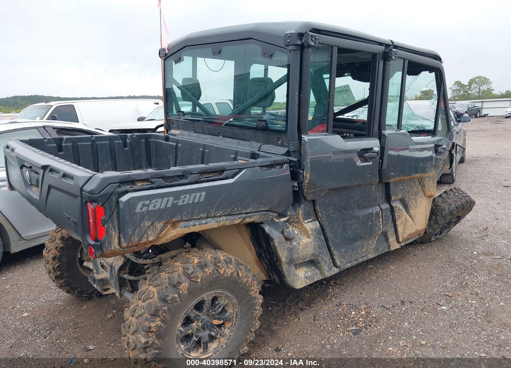 2024 CAN-AM DEFENDER MAX LIMITED CAB HD10/LONE STAR HD10 VIN: 3JBUUAX46RK014045