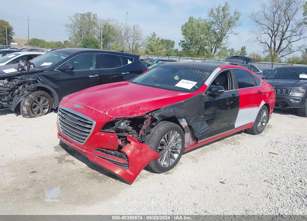 2015 HYUNDAI GENESIS 3.8 VIN: KMHGN4JE8FU062194