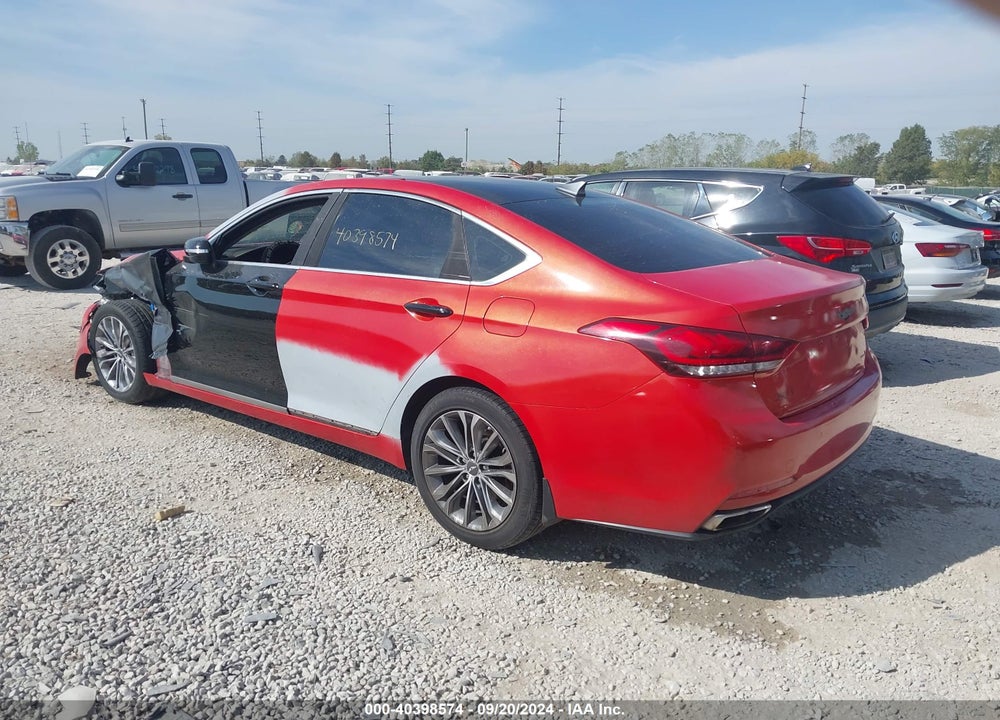 2015 HYUNDAI GENESIS 3.8 VIN: KMHGN4JE8FU062194