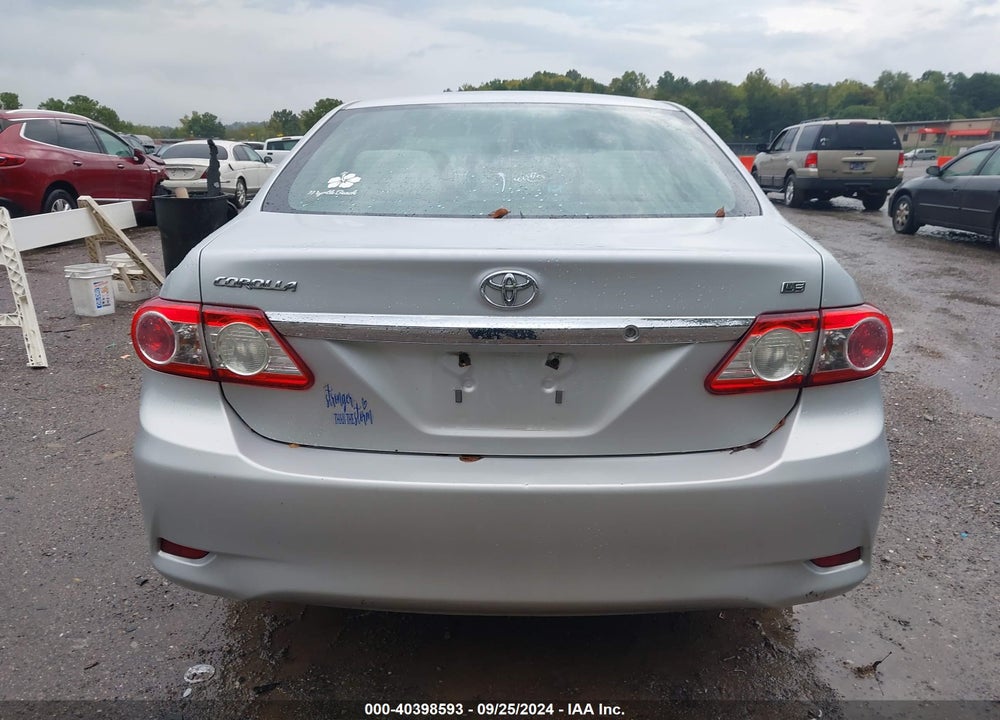 2013 TOYOTA COROLLA LE VIN: 2T1BU4EE7DC025272