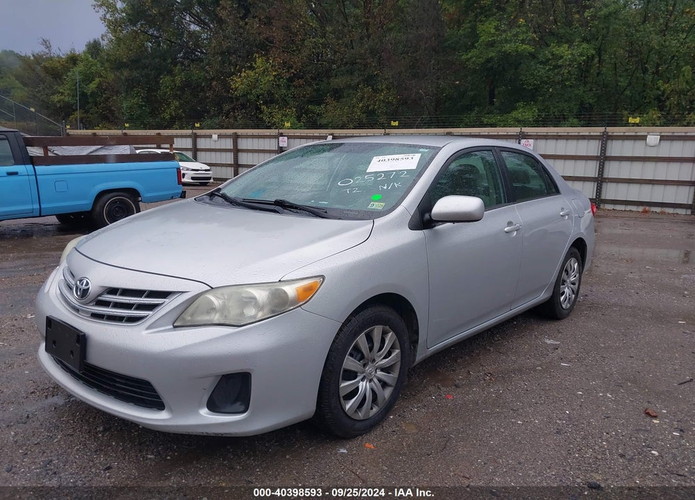2013 TOYOTA COROLLA LE VIN: 2T1BU4EE7DC025272