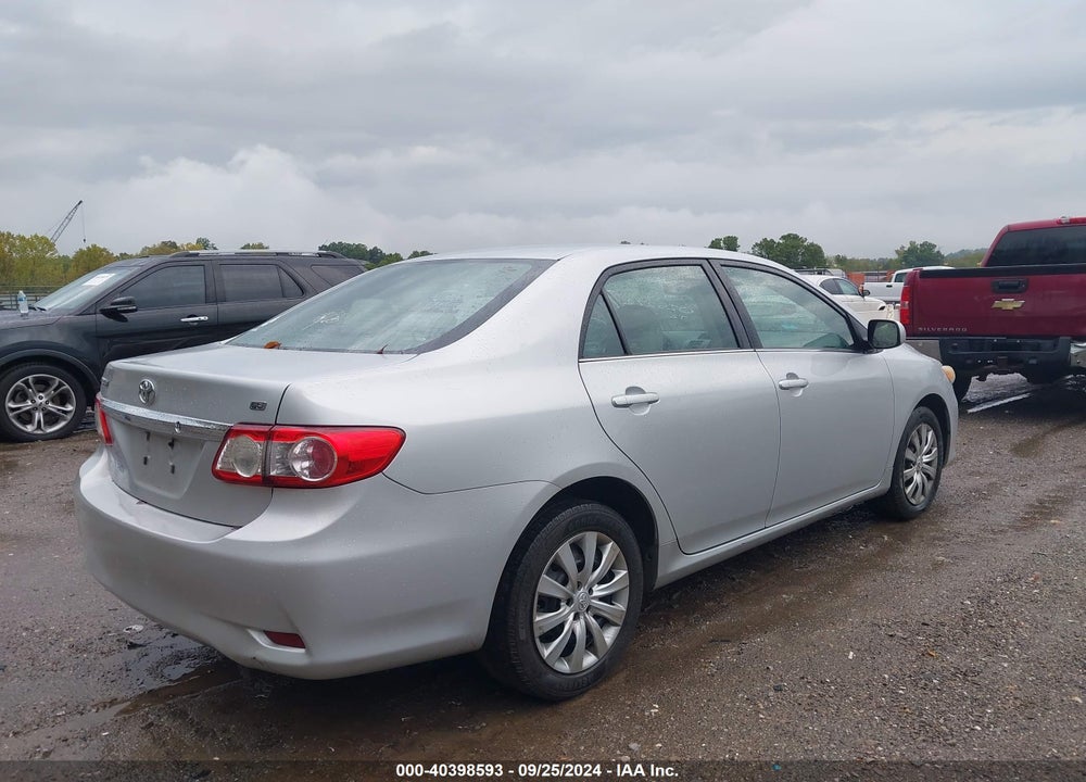 2013 TOYOTA COROLLA LE VIN: 2T1BU4EE7DC025272