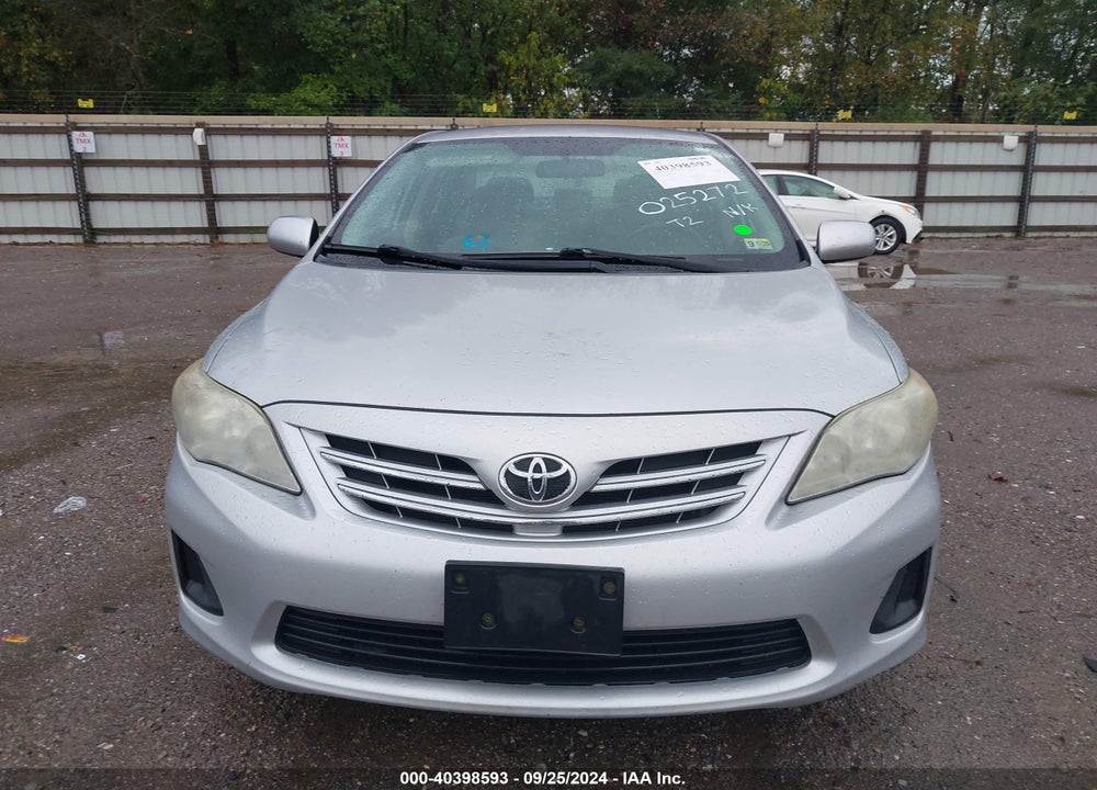 2013 TOYOTA COROLLA LE VIN: 2T1BU4EE7DC025272