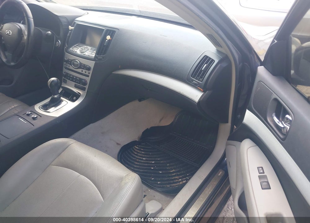 2009 INFINITI G37 JOURNEY VIN: JNKCV61E89M011487