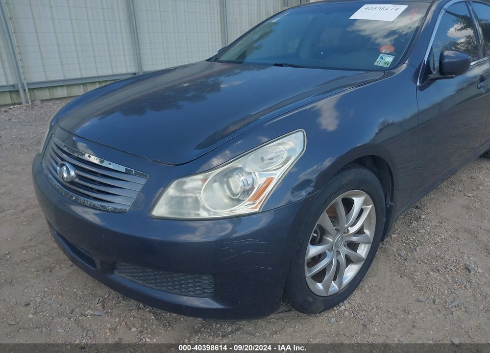 2009 INFINITI G37 JOURNEY VIN: JNKCV61E89M011487