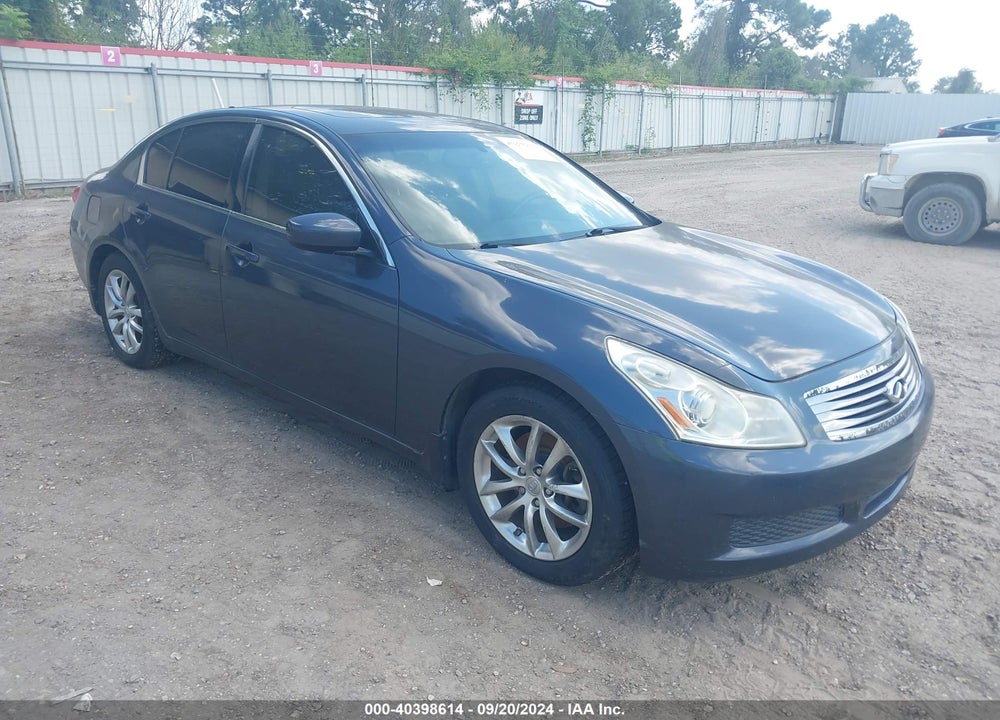 2009 INFINITI G37 JOURNEY VIN: JNKCV61E89M011487
