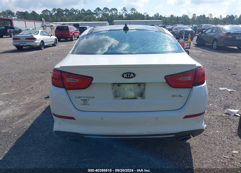2015 KIA OPTIMA SXL TURBO VIN: 5XXGR4A66FG379852
