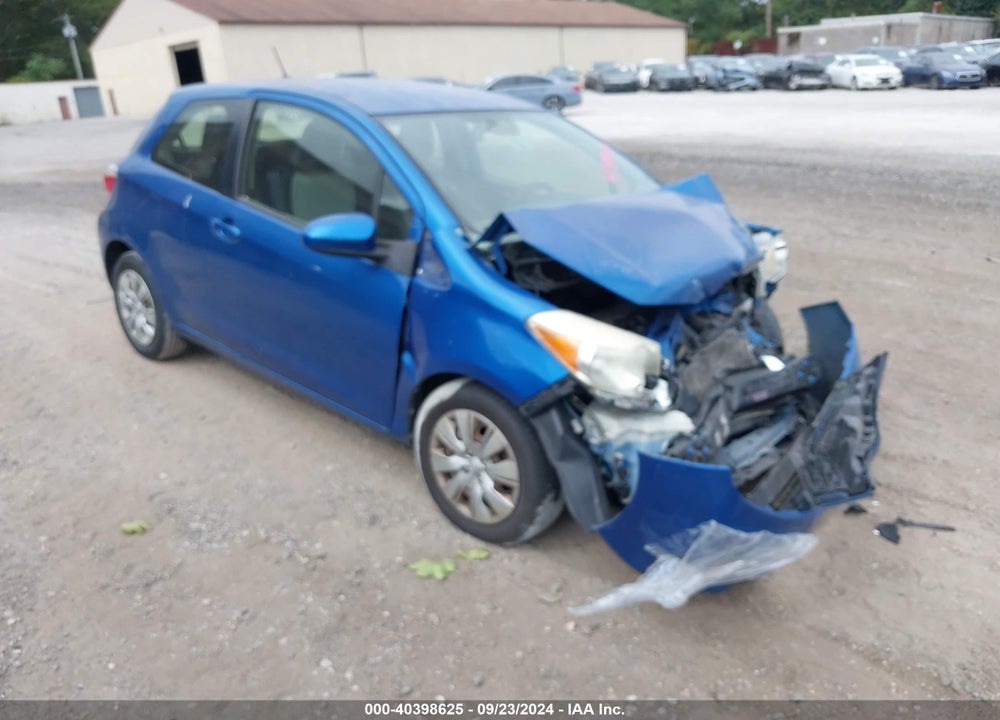 2012 TOYOTA YARIS LE VIN: JTDJTUD30CD539495