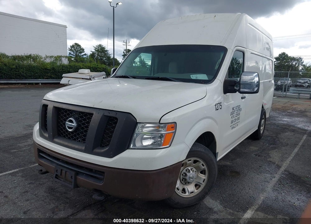 2017 NISSAN NV CARGO NV2500 HD SV V8 VIN: 1N6AF0LYXHN807318