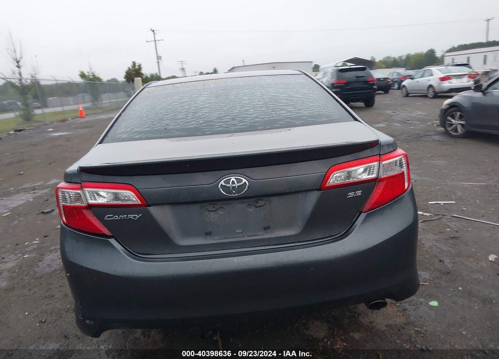 2013 TOYOTA CAMRY SE VIN: 4T1BF1FK4DU219849