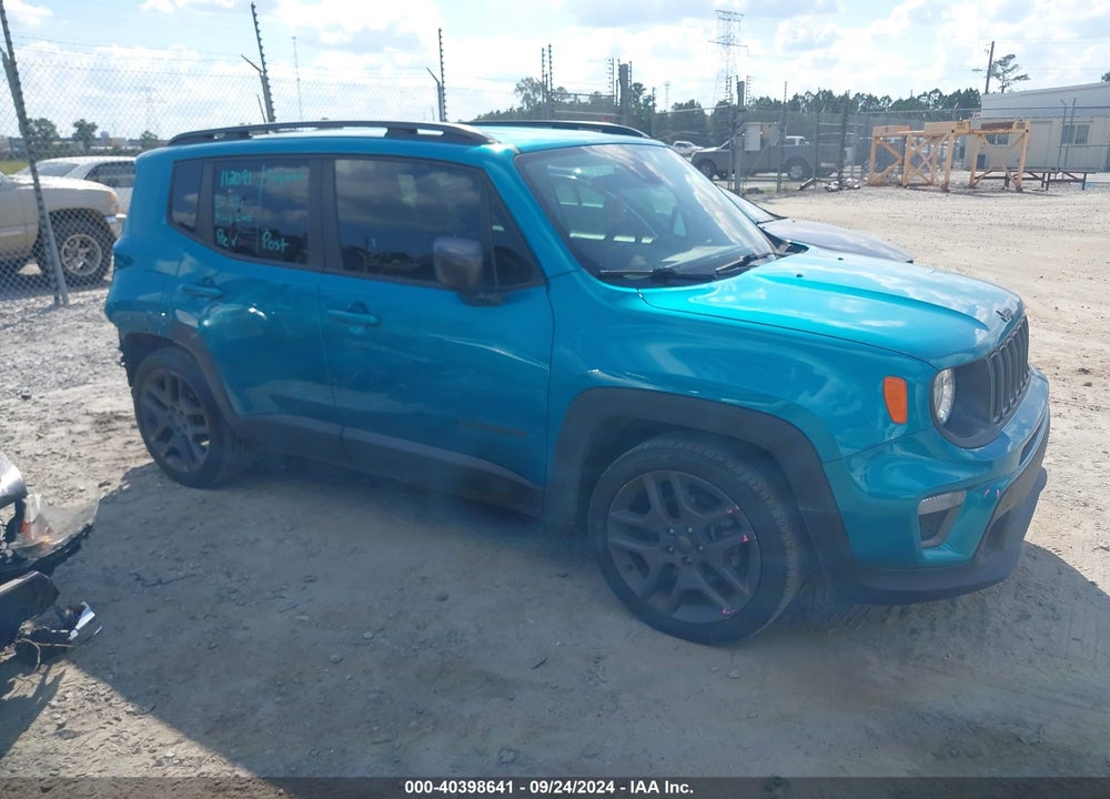 2021 JEEP RENEGADE LATITUDE FWD VIN: ZACNJCBB7MPM52107