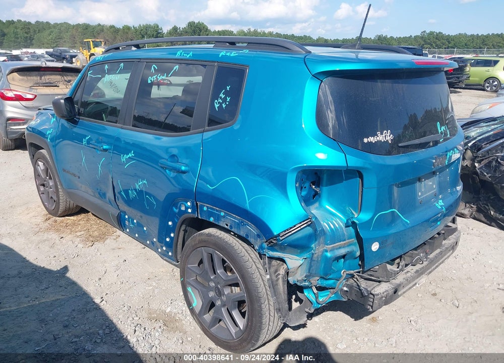 2021 JEEP RENEGADE LATITUDE FWD VIN: ZACNJCBB7MPM52107
