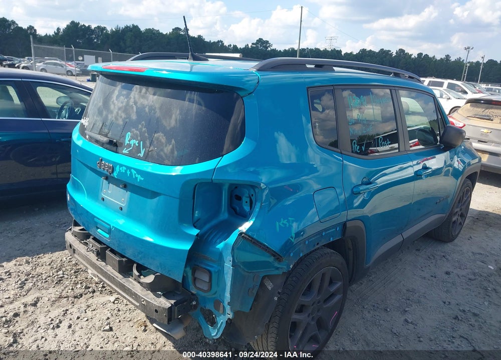2021 JEEP RENEGADE LATITUDE FWD VIN: ZACNJCBB7MPM52107