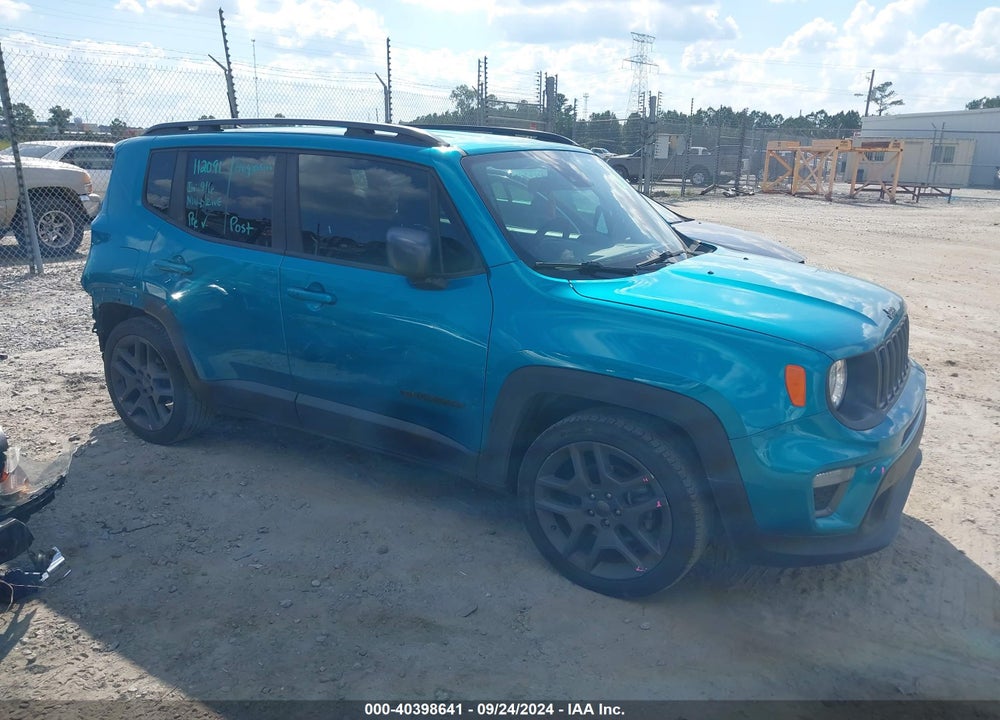 2021 JEEP RENEGADE LATITUDE FWD VIN: ZACNJCBB7MPM52107