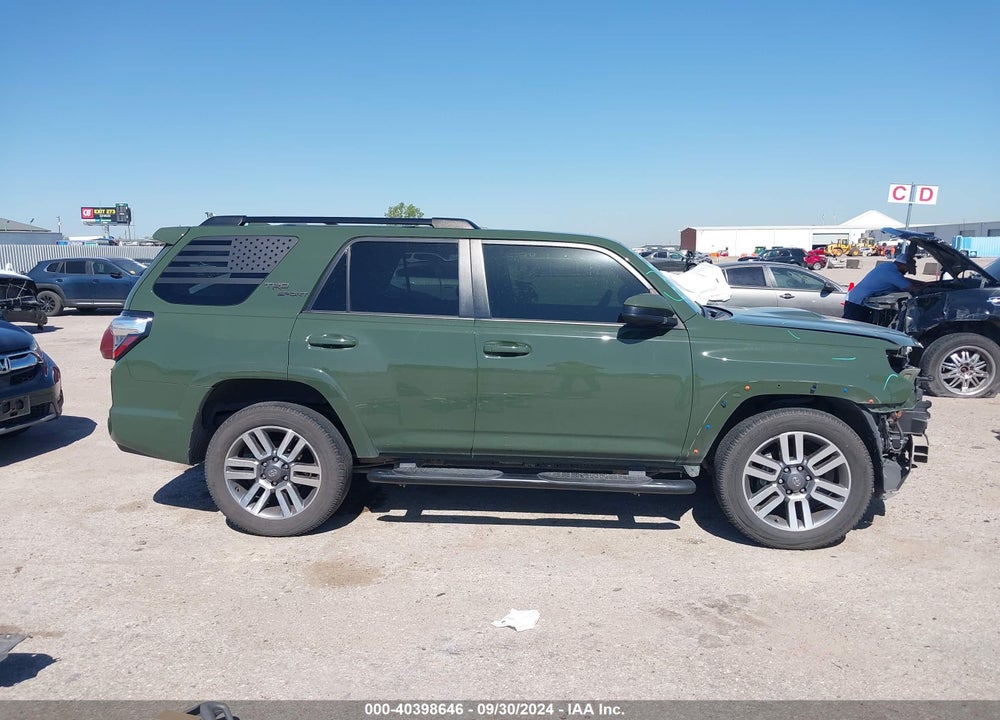 2022 TOYOTA 4RUNNER TRD SPORT VIN: JTEAU5JR7N5268083