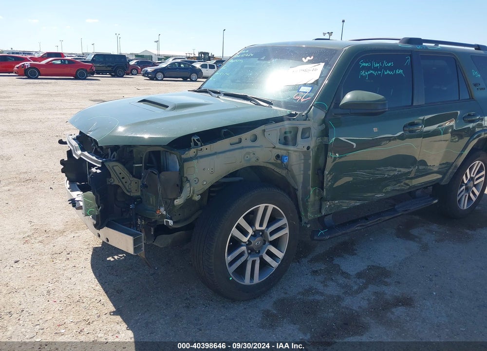 2022 TOYOTA 4RUNNER TRD SPORT VIN: JTEAU5JR7N5268083