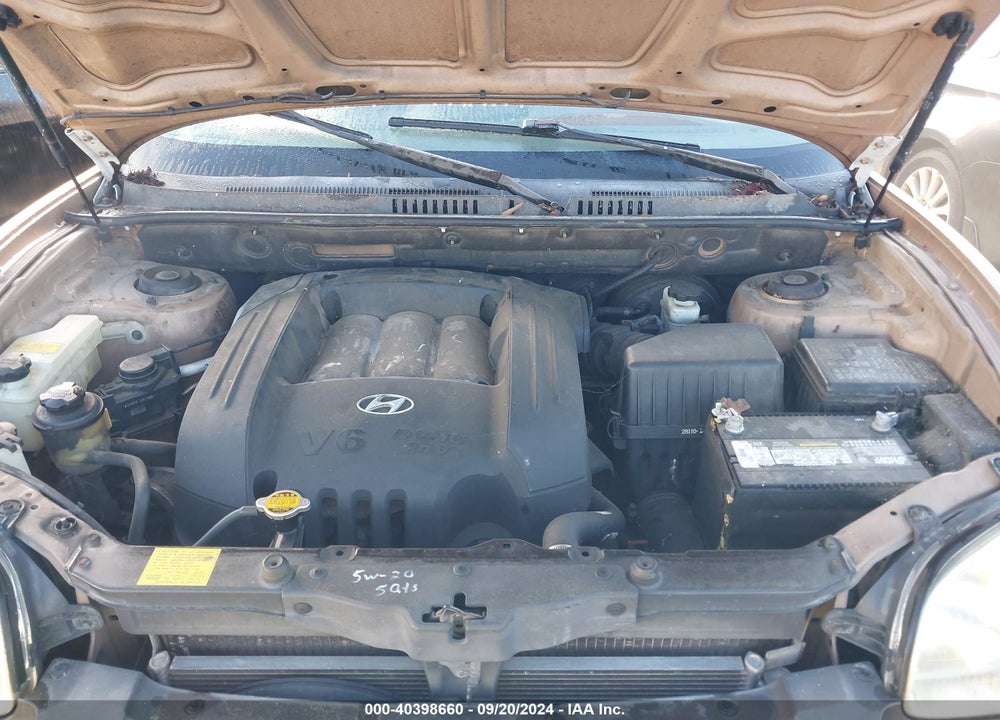 2004 HYUNDAI SANTA FE GLS VIN: KM8SC13D74U836824