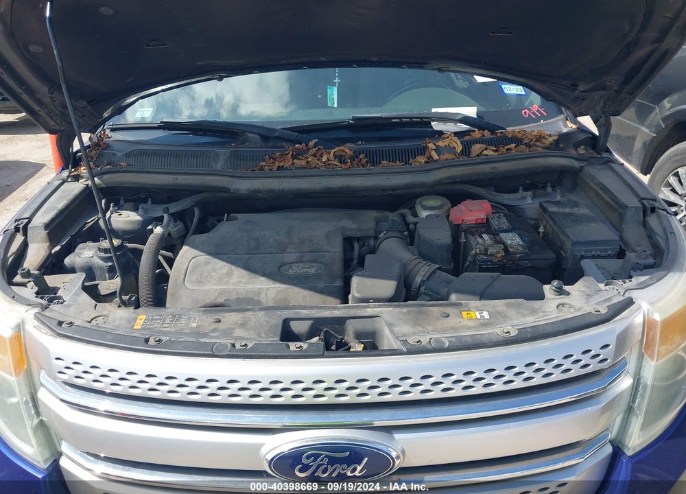 2013 FORD EXPLORER XLT VIN: 1FM5K7D86DGB88976
