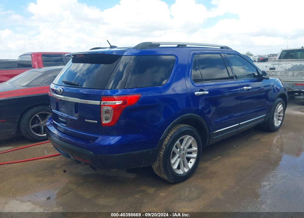 2013 FORD EXPLORER XLT VIN: 1FM5K7D86DGB88976