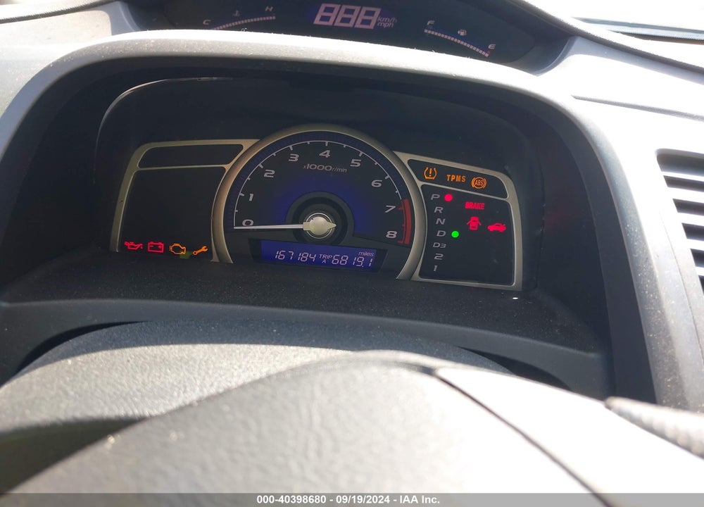 2009 HONDA CIVIC LX VIN: 19XFA16529E006564