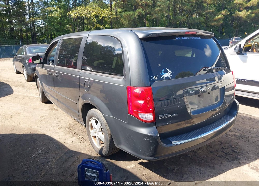 2012 DODGE GRAND CARAVAN SXT VIN: 2C4RDGCGXCR329151